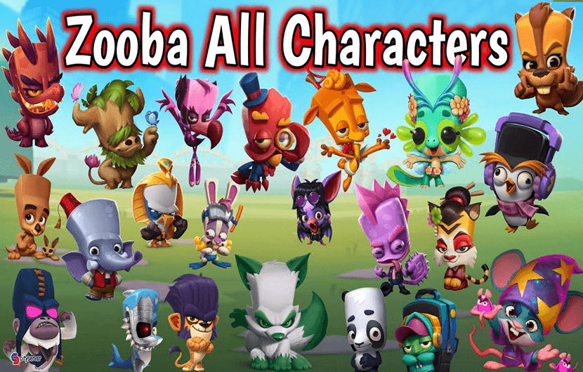 شخصیت ها بازی zooba