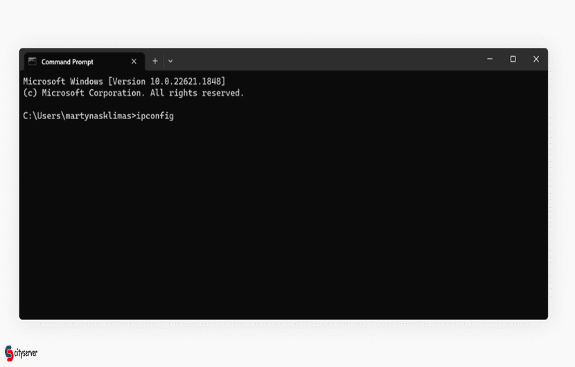 ipconfig