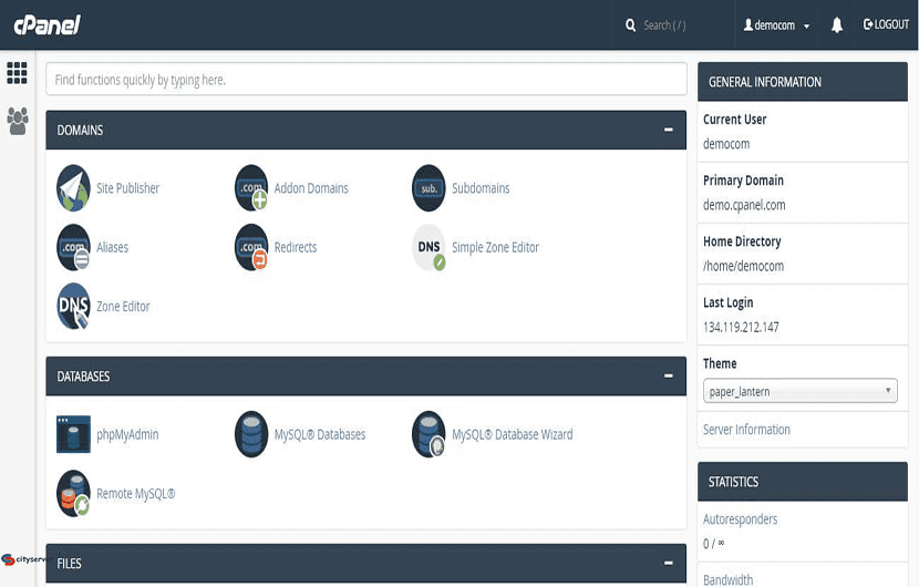 cpanel