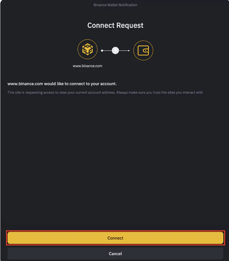 connect wallet