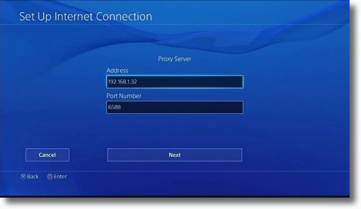 پروکسی ps4